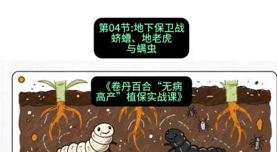 第04节：地下保卫战&mdash;&mdash;蛴螬、地老虎与螨虫 ，课程：《卷丹百合&ldquo;无病高产&rdquo;植保实战课》#识农AI