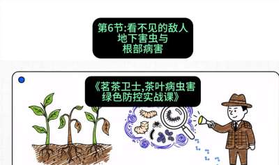 第06节：看不见的敌人&mdash;&mdash;地下害虫与根部病害，课程：《茗茶卫士&mdash;&mdash;茶叶病虫害绿色防控实战课》#识农AI